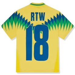 Corteiz Club America Brazil Jersey Yellow< T-shirts