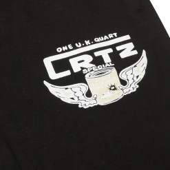 Corteiz Gasolina Black Sweatpants< Bottoms|Sweatpants