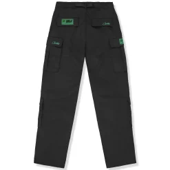Corteiz Mula Guerillaz Black Green Cargo Pants< Cargo Pants|Bottoms