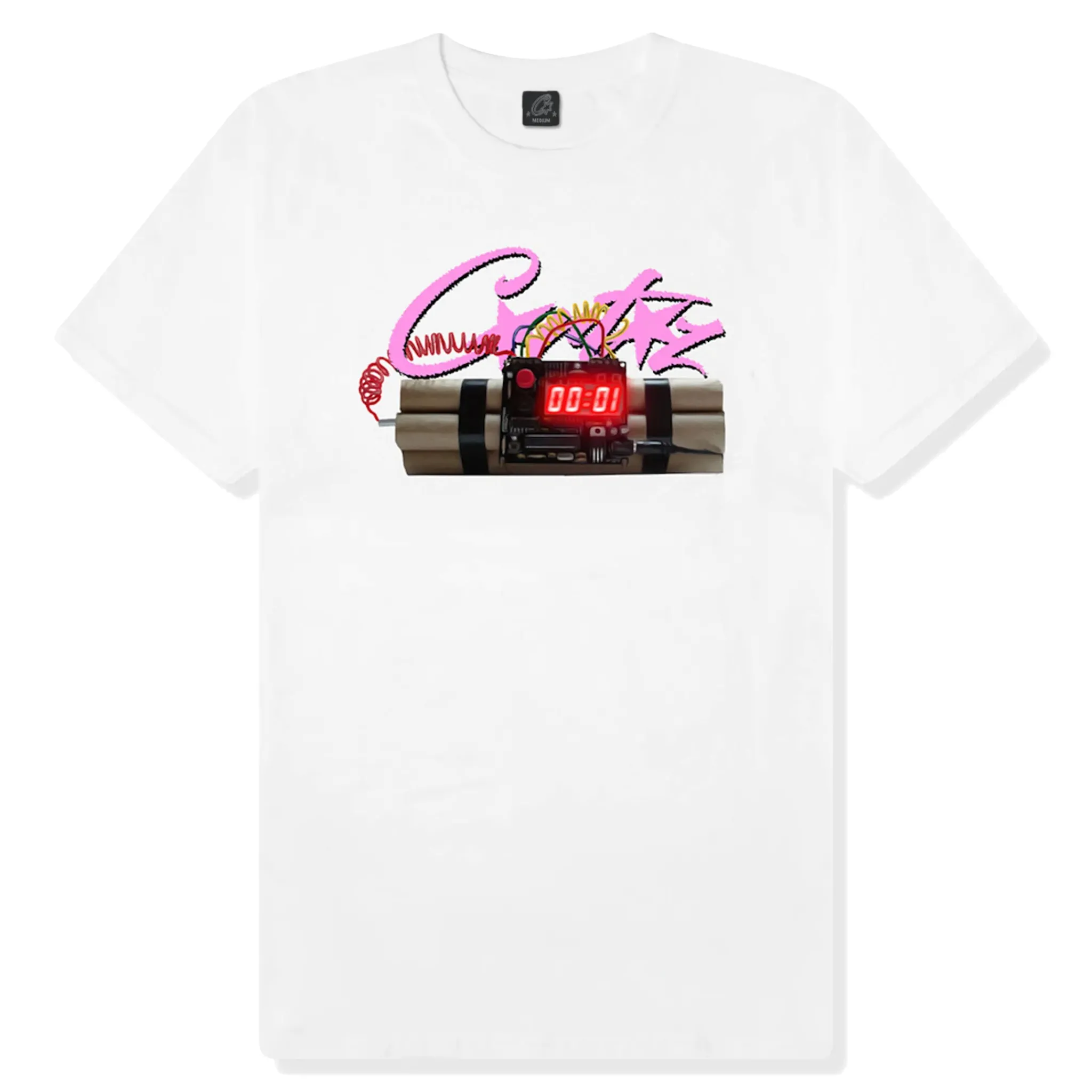 Corteiz No Time 4 Love White T Shirt< T-shirts