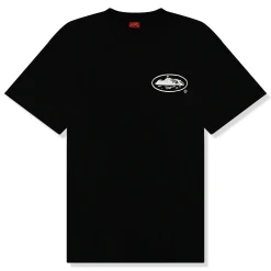 Corteiz OG Island Black White T Shirt< T-shirts