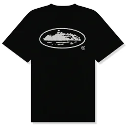 Corteiz OG Island Black White T Shirt< T-shirts