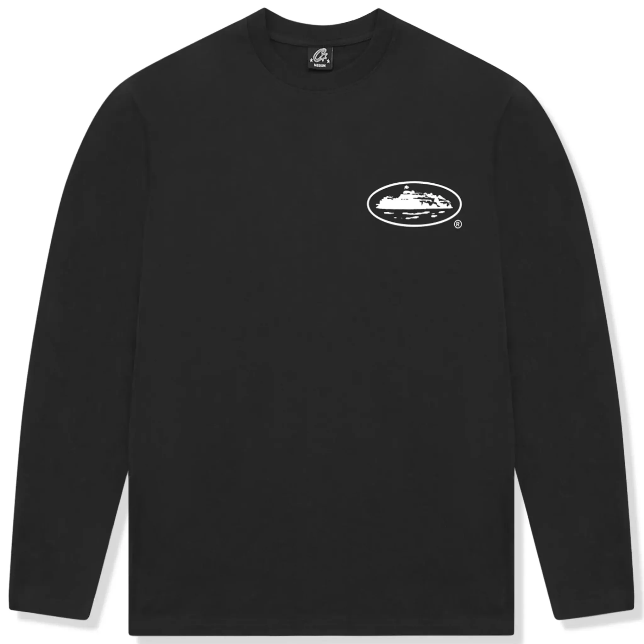 Corteiz OG Island Long Sleeve Black T Shirt< T-shirts