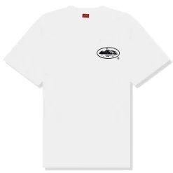 Corteiz OG Island White Black T Shirt< T-shirts