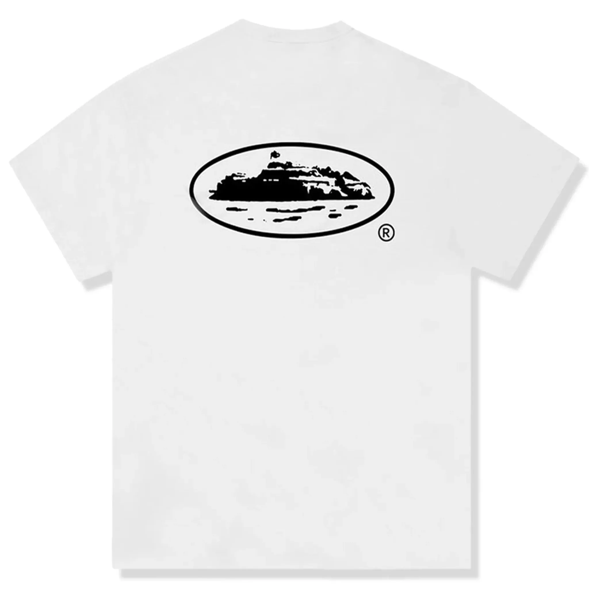 Corteiz OG Island White Black T Shirt< T-shirts