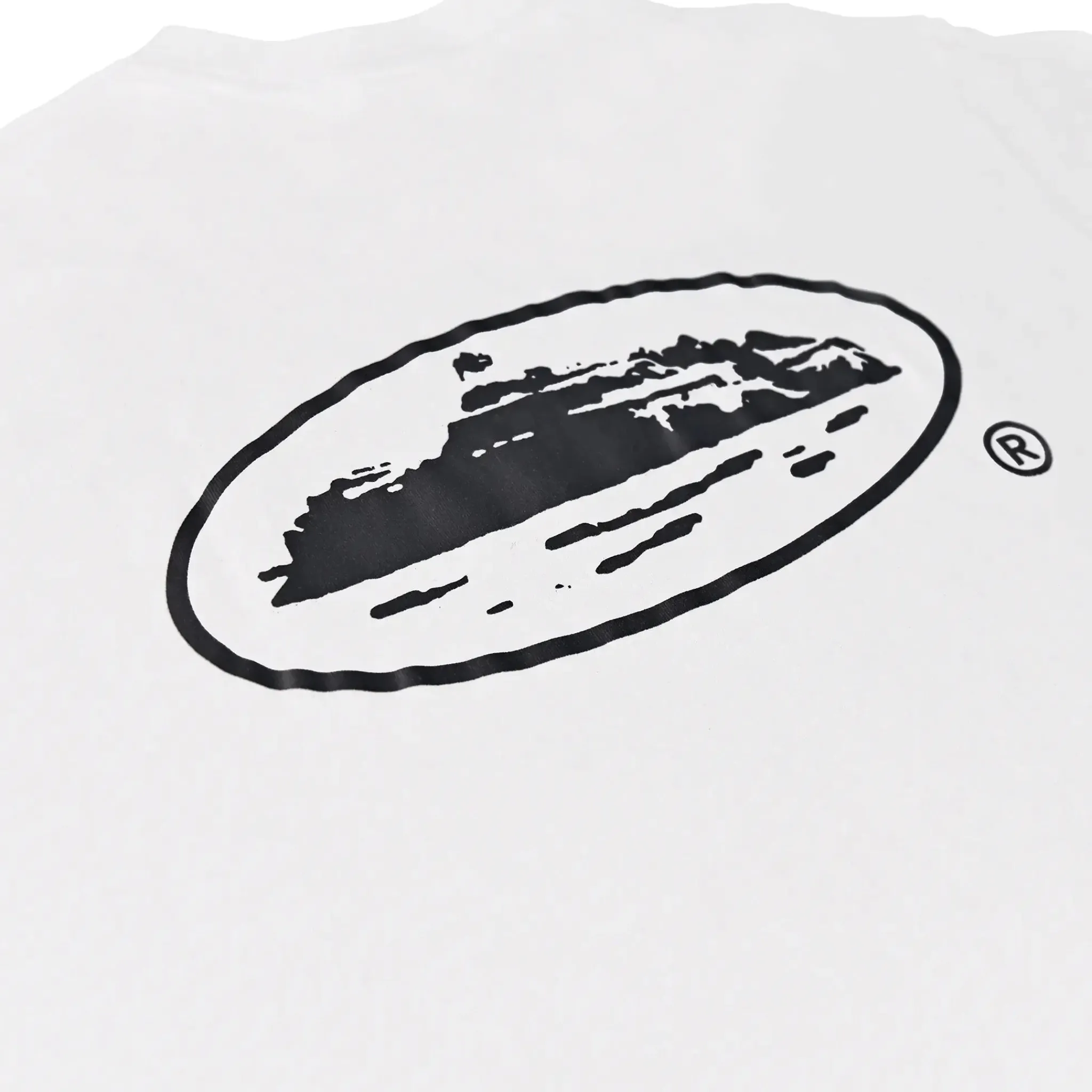 Corteiz OG Island White Black T Shirt< T-shirts