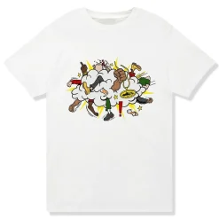 Corteiz Royal Rumble White T Shirt< T-shirts
