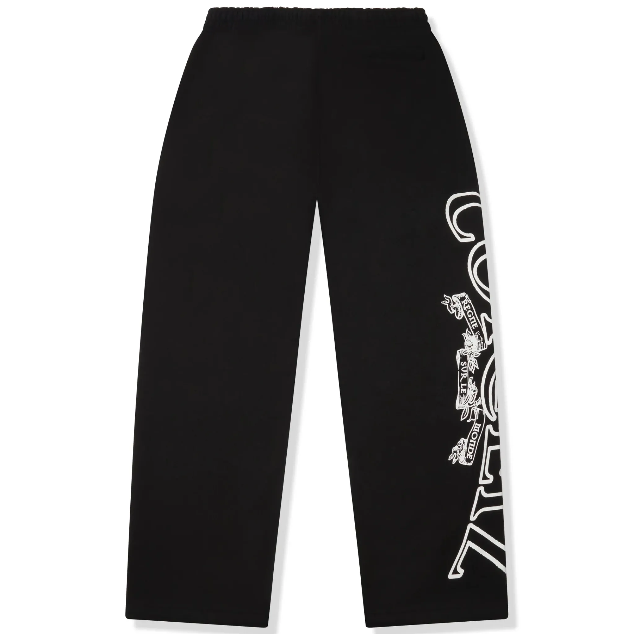 Corteiz RTW Superior Royale Open Hem Black Pants< Bottoms