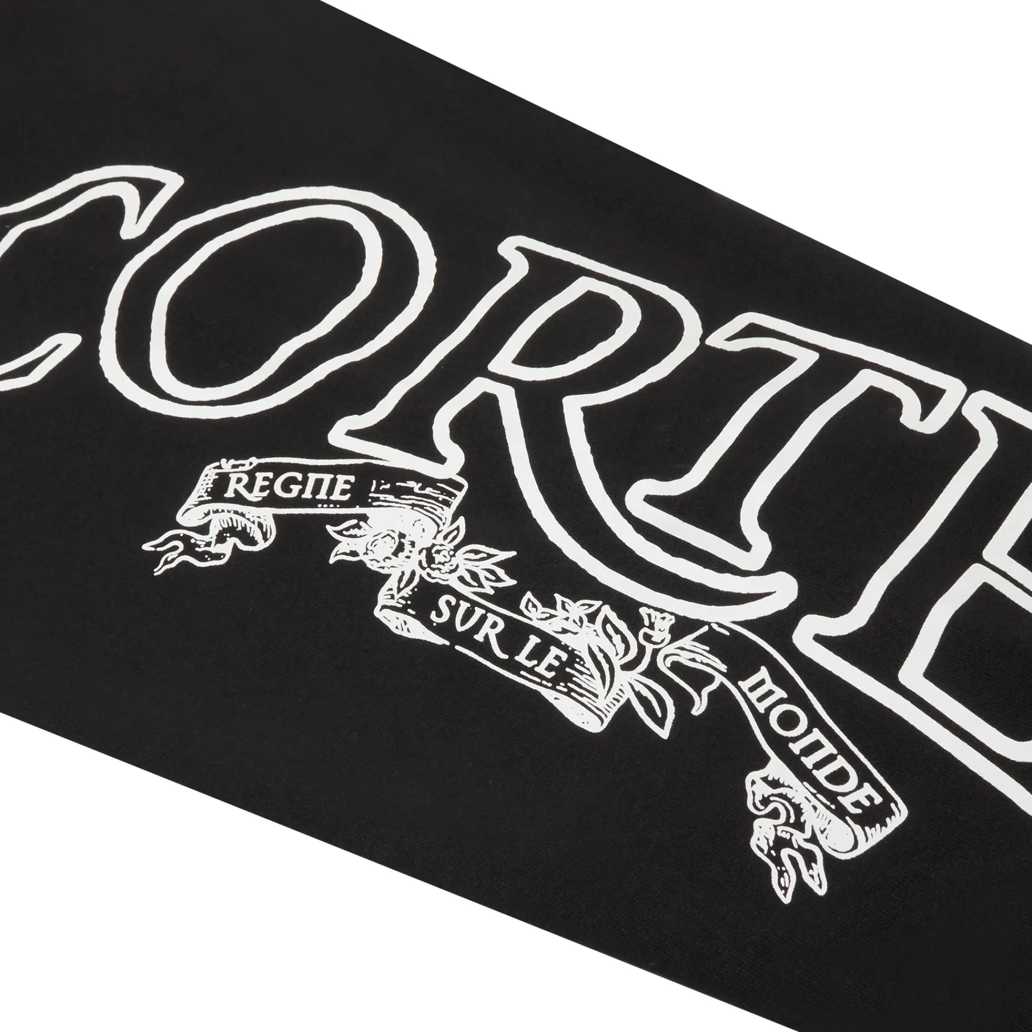 Corteiz RTW Superior Royale Open Hem Black Pants< Bottoms