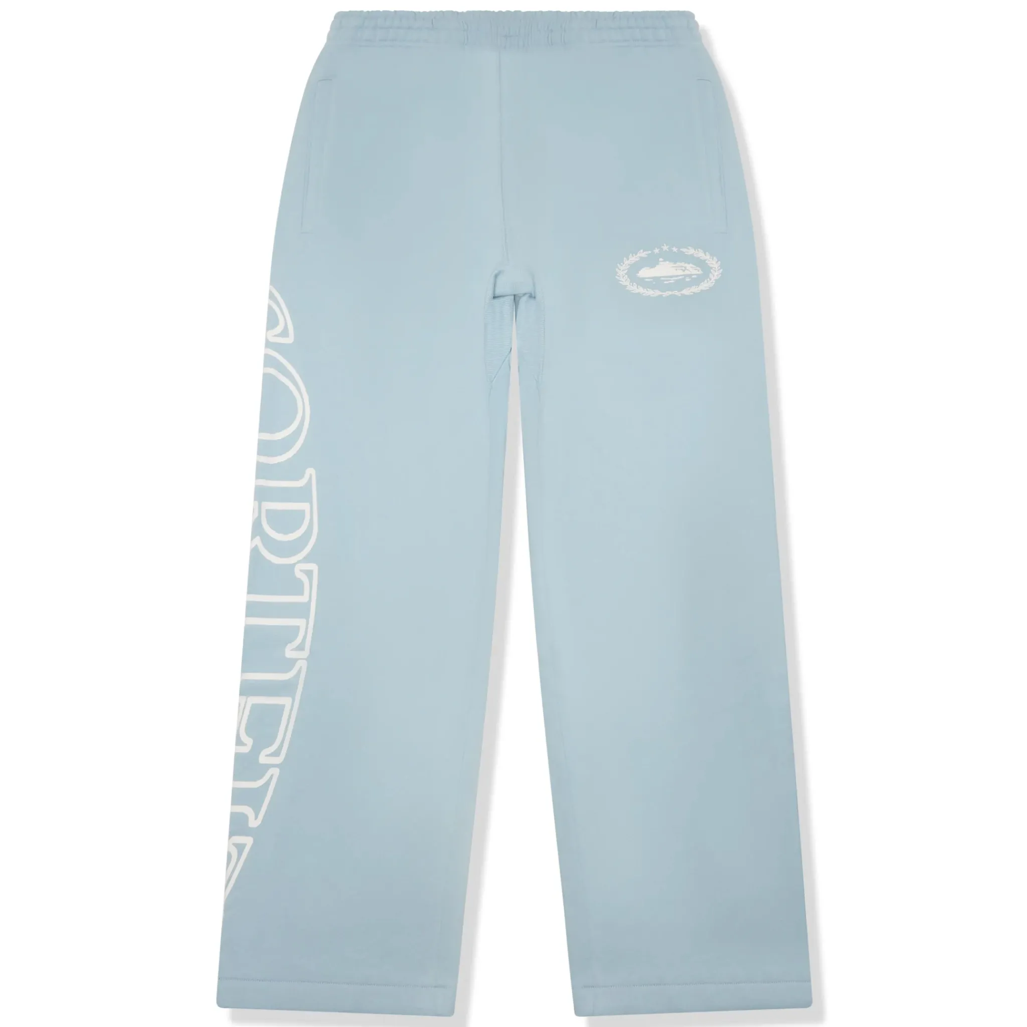 Corteiz Superior Royale Open Hem Baby Blue Pants< Bottoms|Sweatpants
