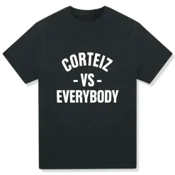 Corteiz Vs Everybody Black T Shirt< T-shirts