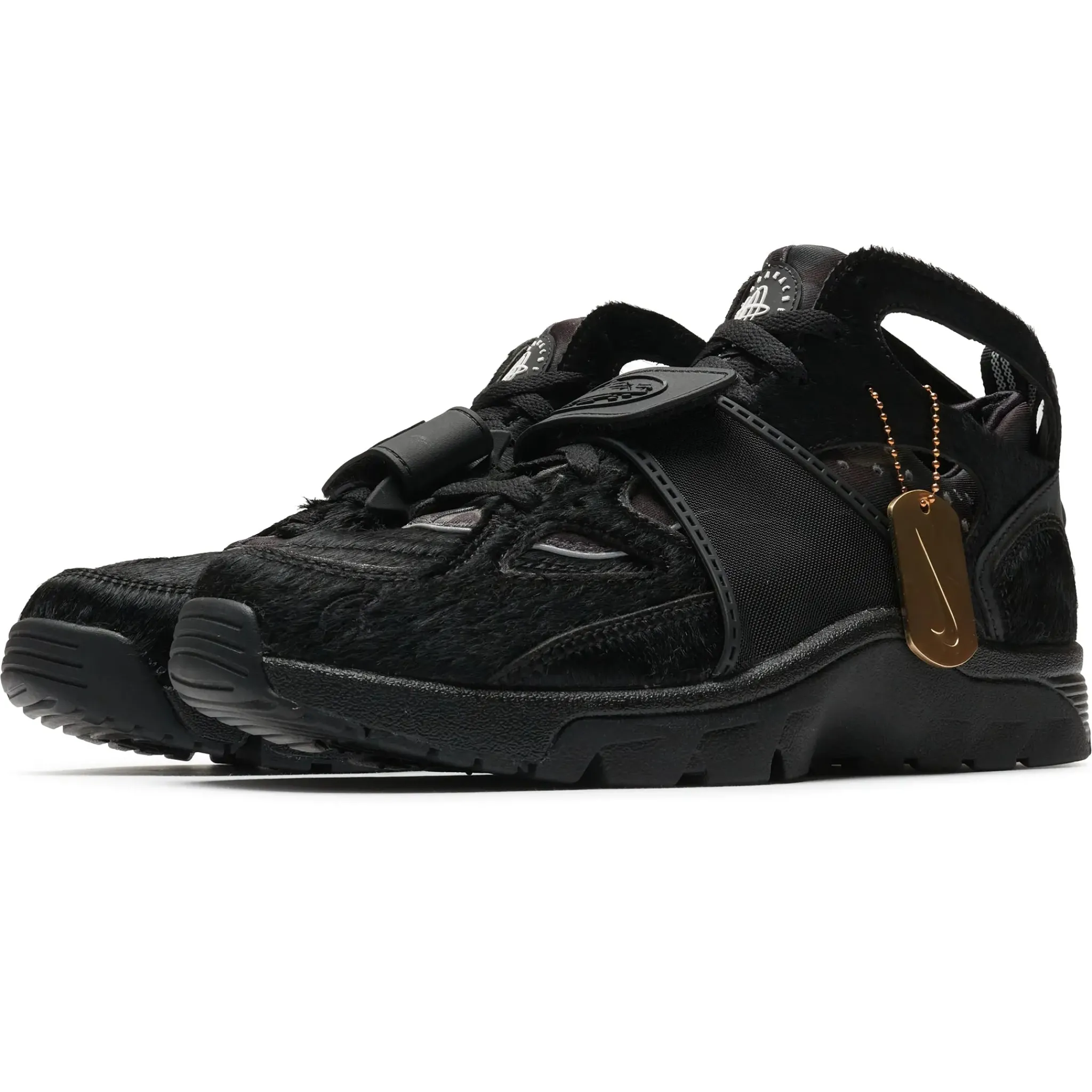Nike Corteiz x Air Huarache Onyx< Black Trainers|Trainers