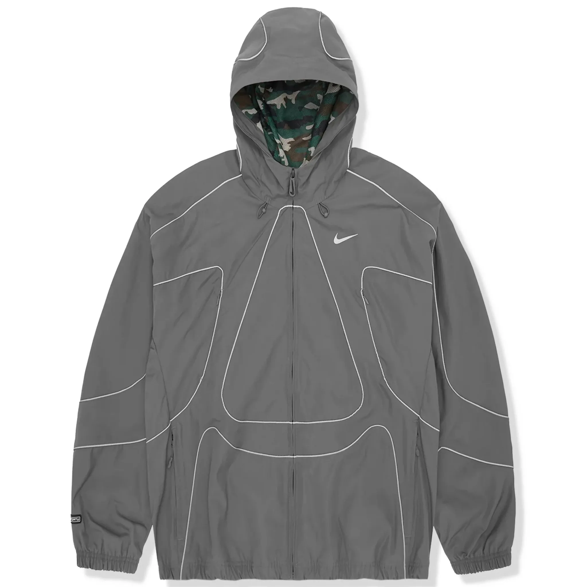 Nike Corteiz x Gully Grey Track Jacket< Coats & Jackets