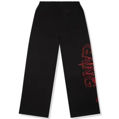 Corteiz x Slaughter Gang 21 Savage Black Sweatpants< Bottoms|Sweatpants