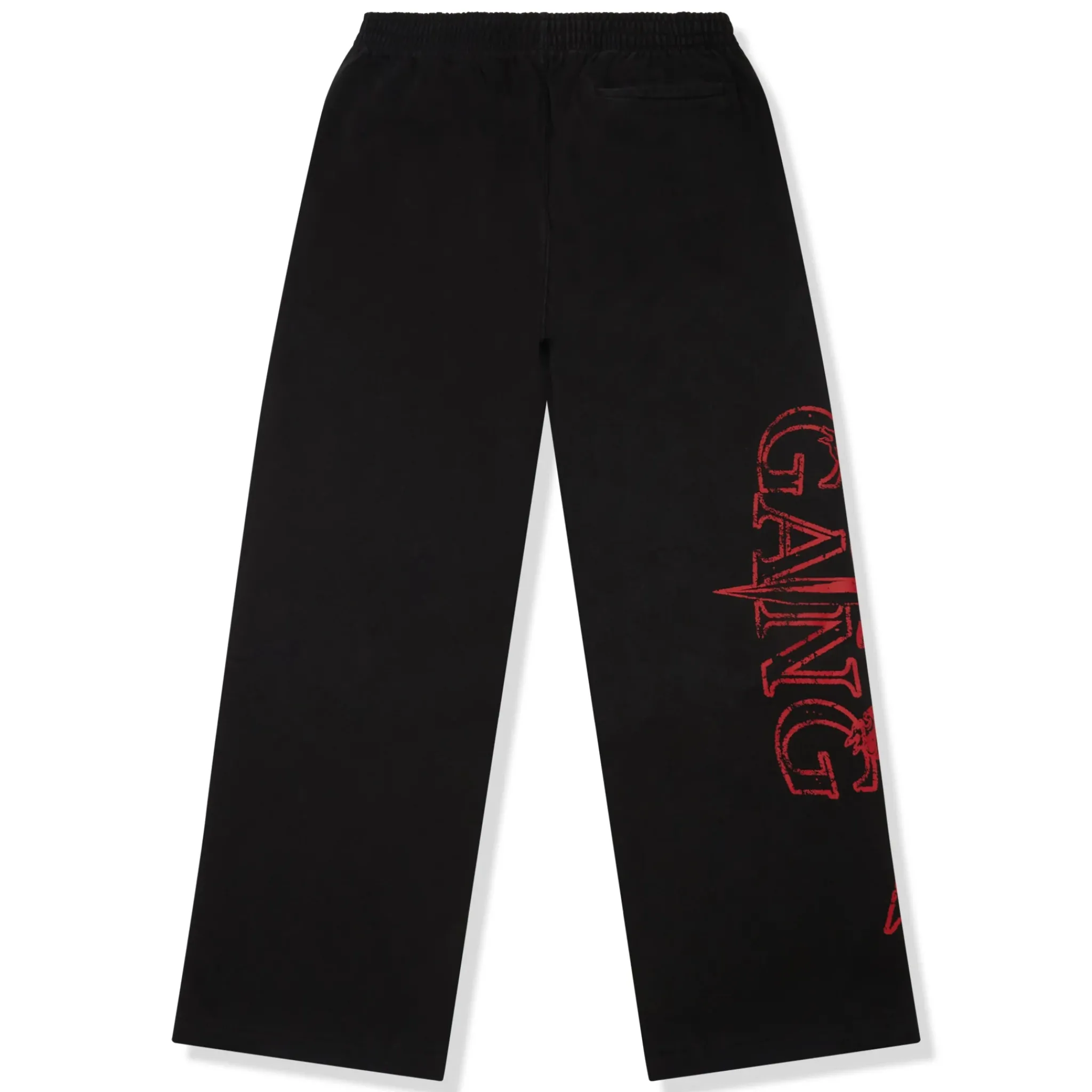 Corteiz x Slaughter Gang 21 Savage Black Sweatpants< Bottoms|Sweatpants