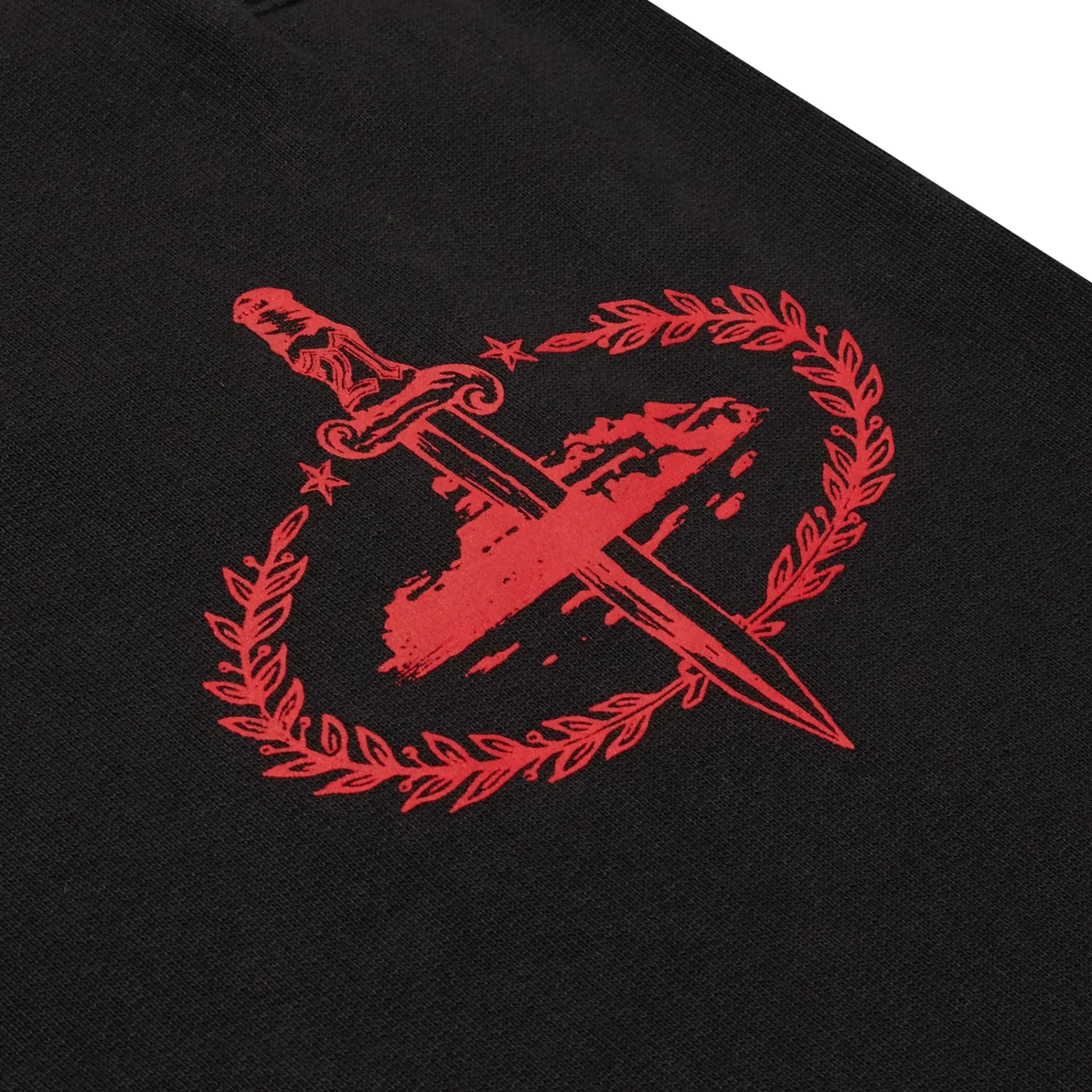 Corteiz x Slaughter Gang 21 Savage Black Sweatpants< Bottoms|Sweatpants