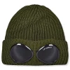 CP Company Ivy Green Goggle Beanie< Hats & Caps