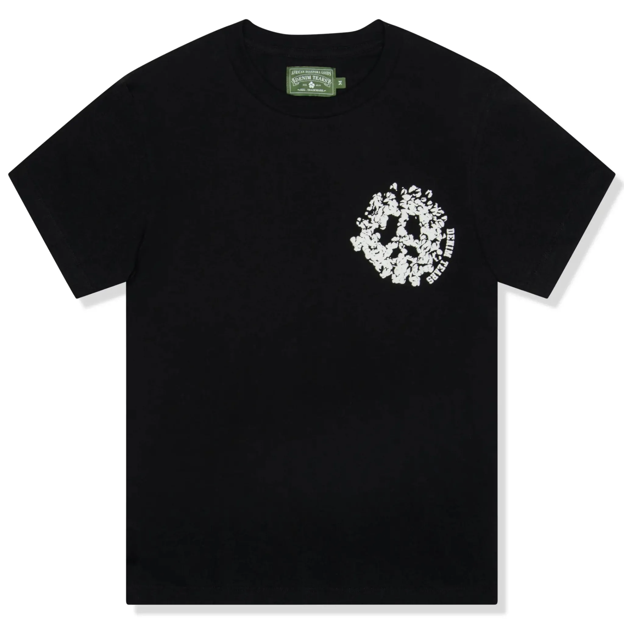 Denim Tears Denim University Black T Shirt< T-shirts