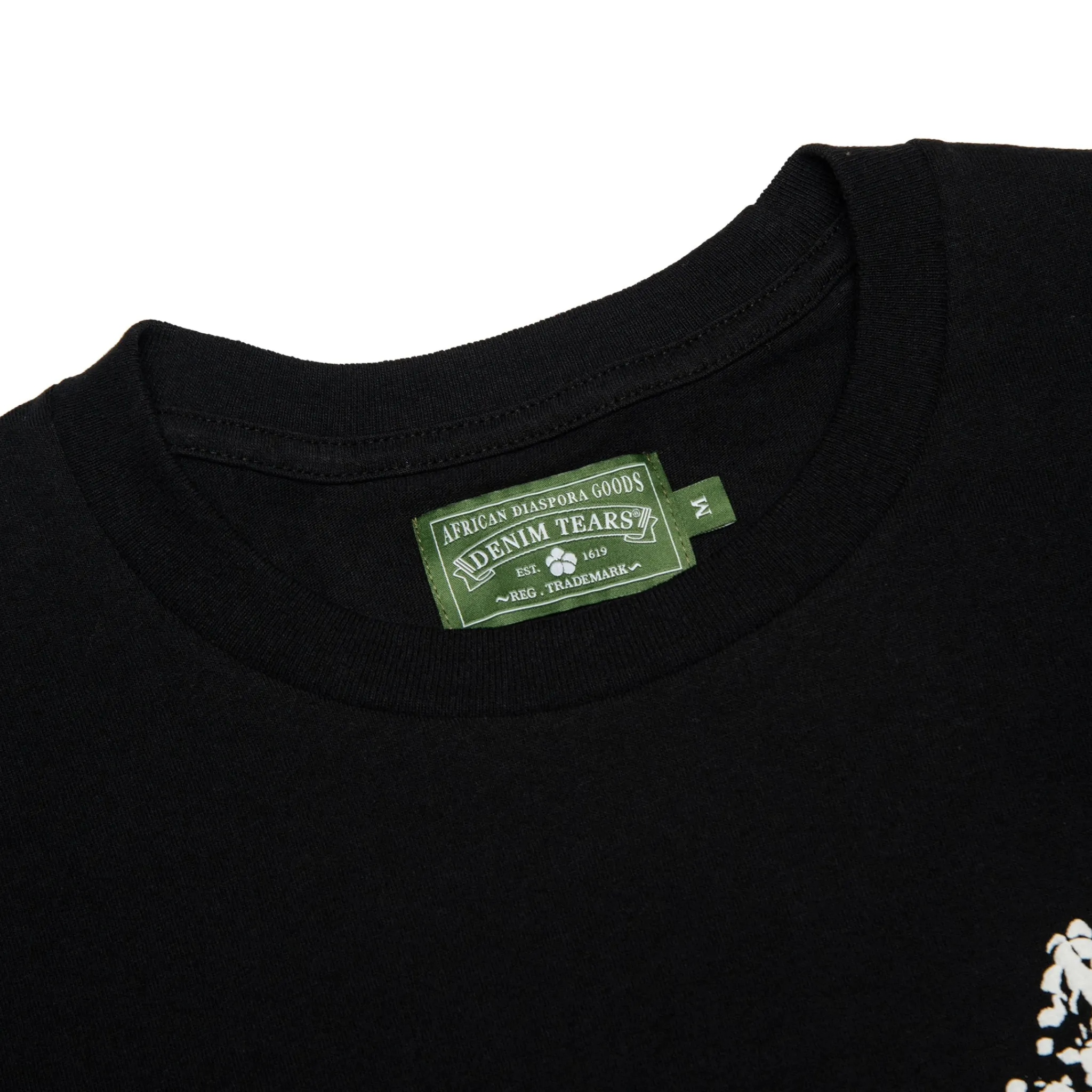 Denim Tears Denim University Black T Shirt< T-shirts
