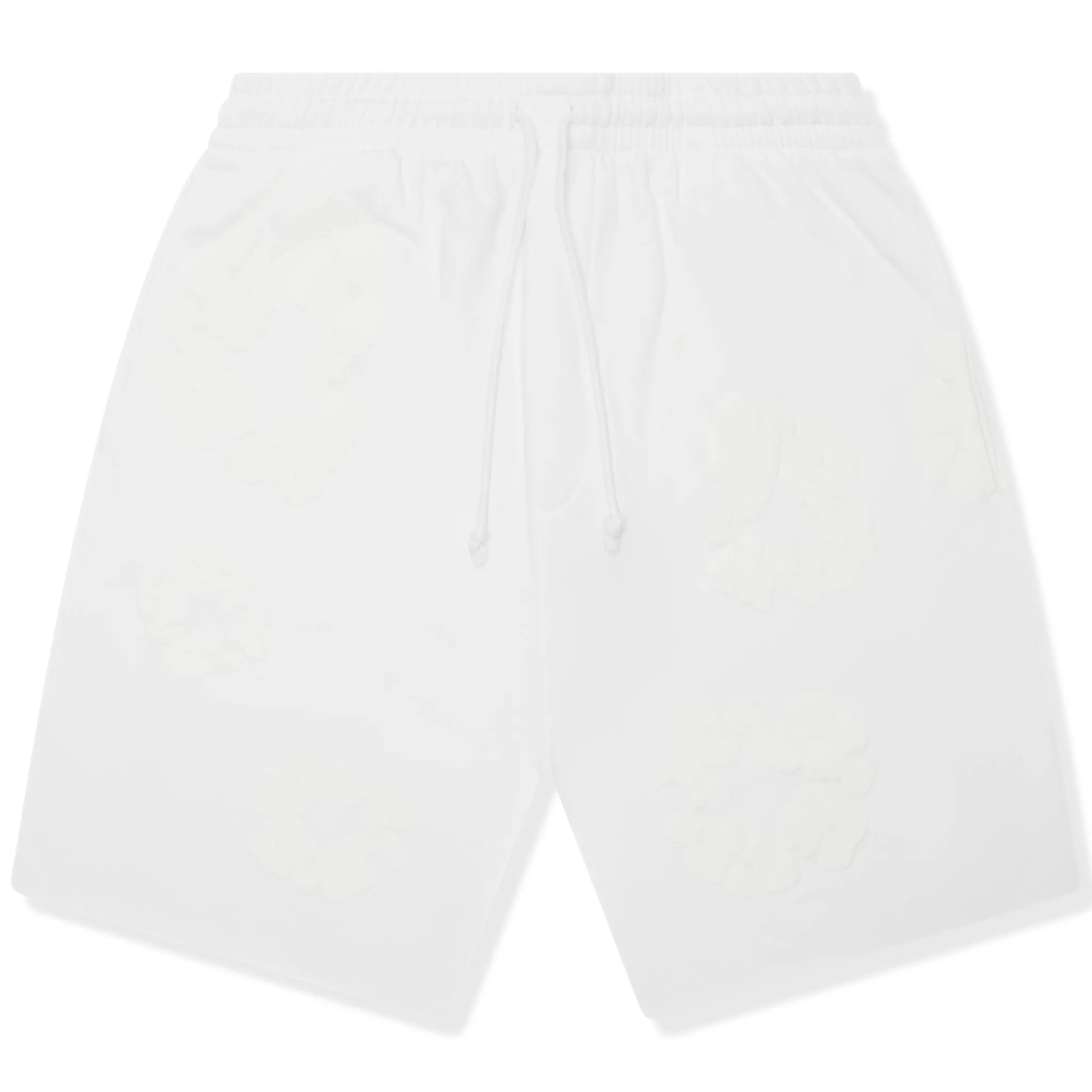 Denim Tears Mono The Cotton Wreath White Shorts< Shorts