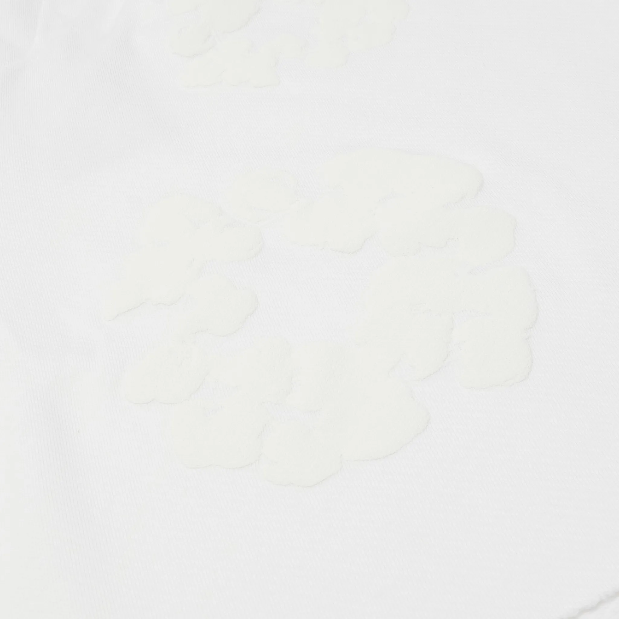 Denim Tears Mono The Cotton Wreath White Shorts< Shorts