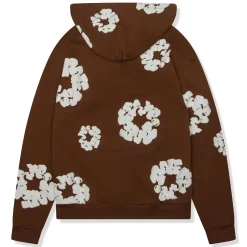 Denim Tears The Cotton Wreath Brown Hoodie< Sweatshirts & Hoodies