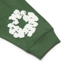 Denim Tears The Cotton Wreath Long-Sleeve Green T Shirt< T-shirts