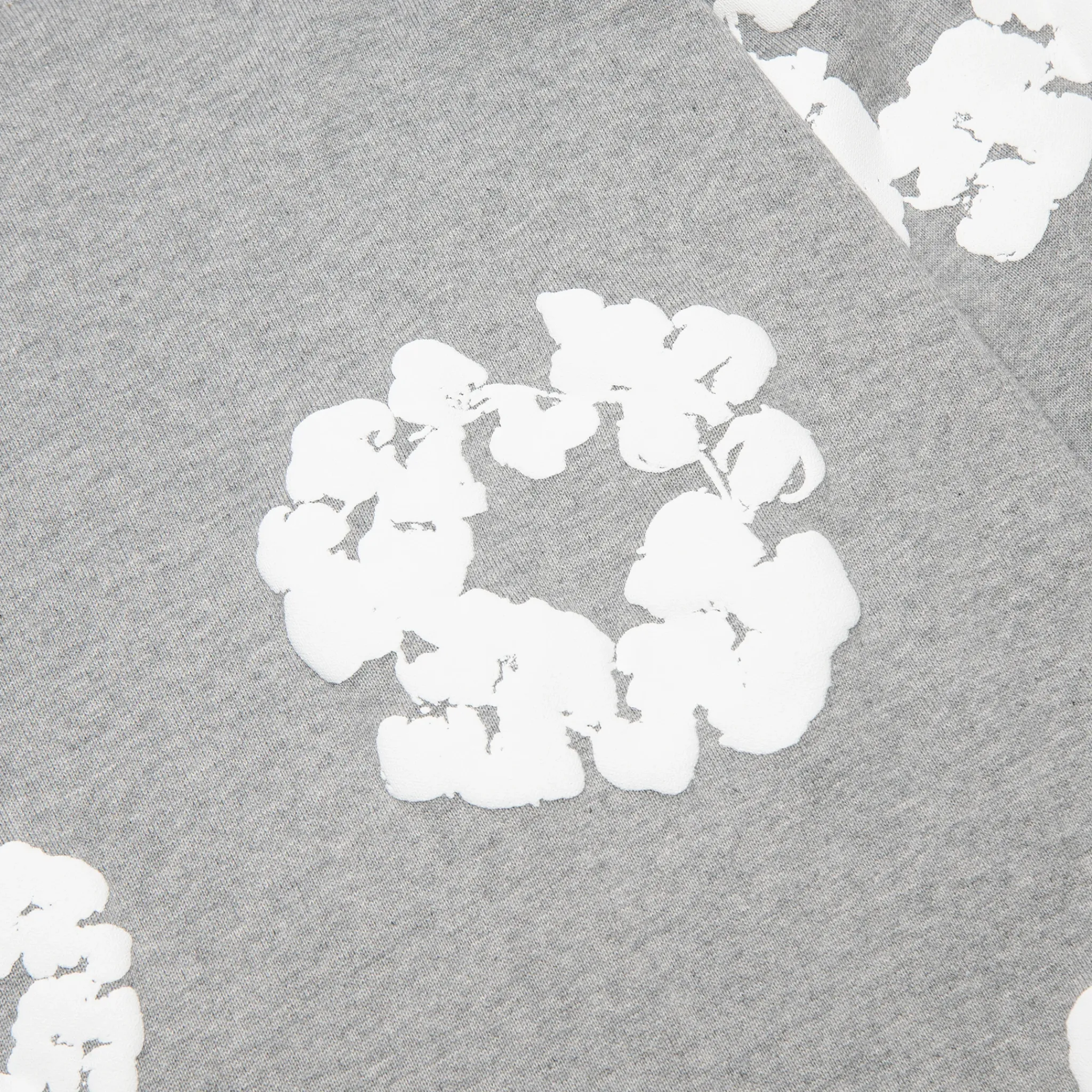 Denim Tears The Cotton Wreath Long-Sleeve Grey T Shirt< T-shirts