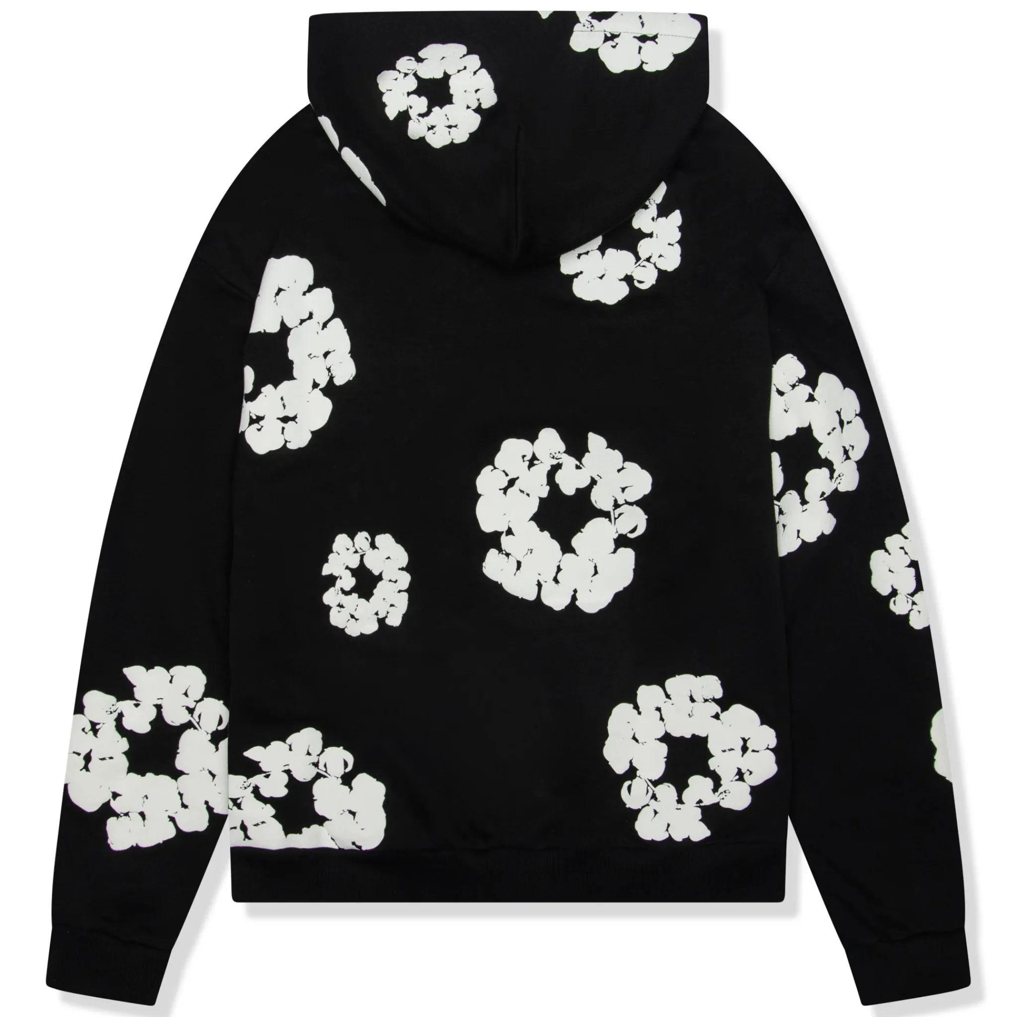 Denim Tears The Cotton Wreath Black Hoodie< Matching Sets|Sweatshirts & Hoodies