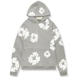 Denim Tears The Cotton Wreath Grey Hoodie< Matching Sets|Sweatshirts & Hoodies