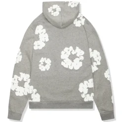 Denim Tears The Cotton Wreath Grey Hoodie< Matching Sets|Sweatshirts & Hoodies