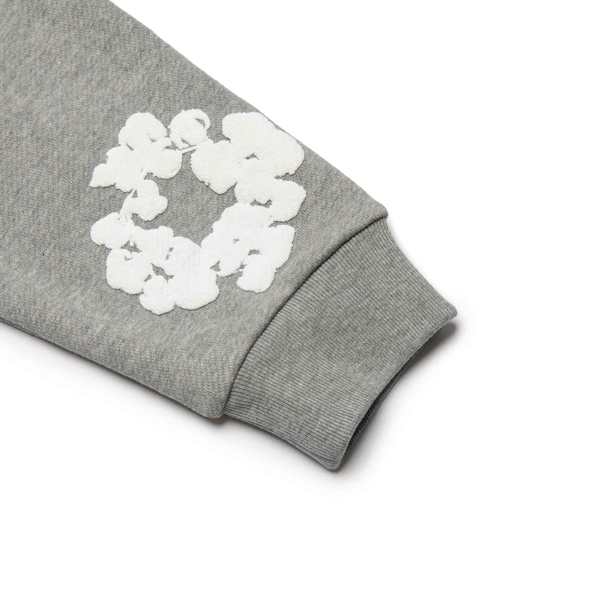 Denim Tears The Cotton Wreath Grey Hoodie< Matching Sets|Sweatshirts & Hoodies