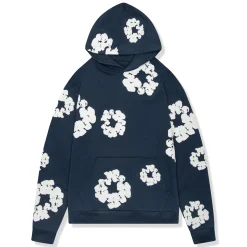 Denim Tears The Cotton Wreath Navy Hoodie< Matching Sets|Sweatshirts & Hoodies