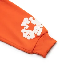 Denim Tears The Cotton Wreath Orange Hoodie< Matching Sets|Sweatshirts & Hoodies