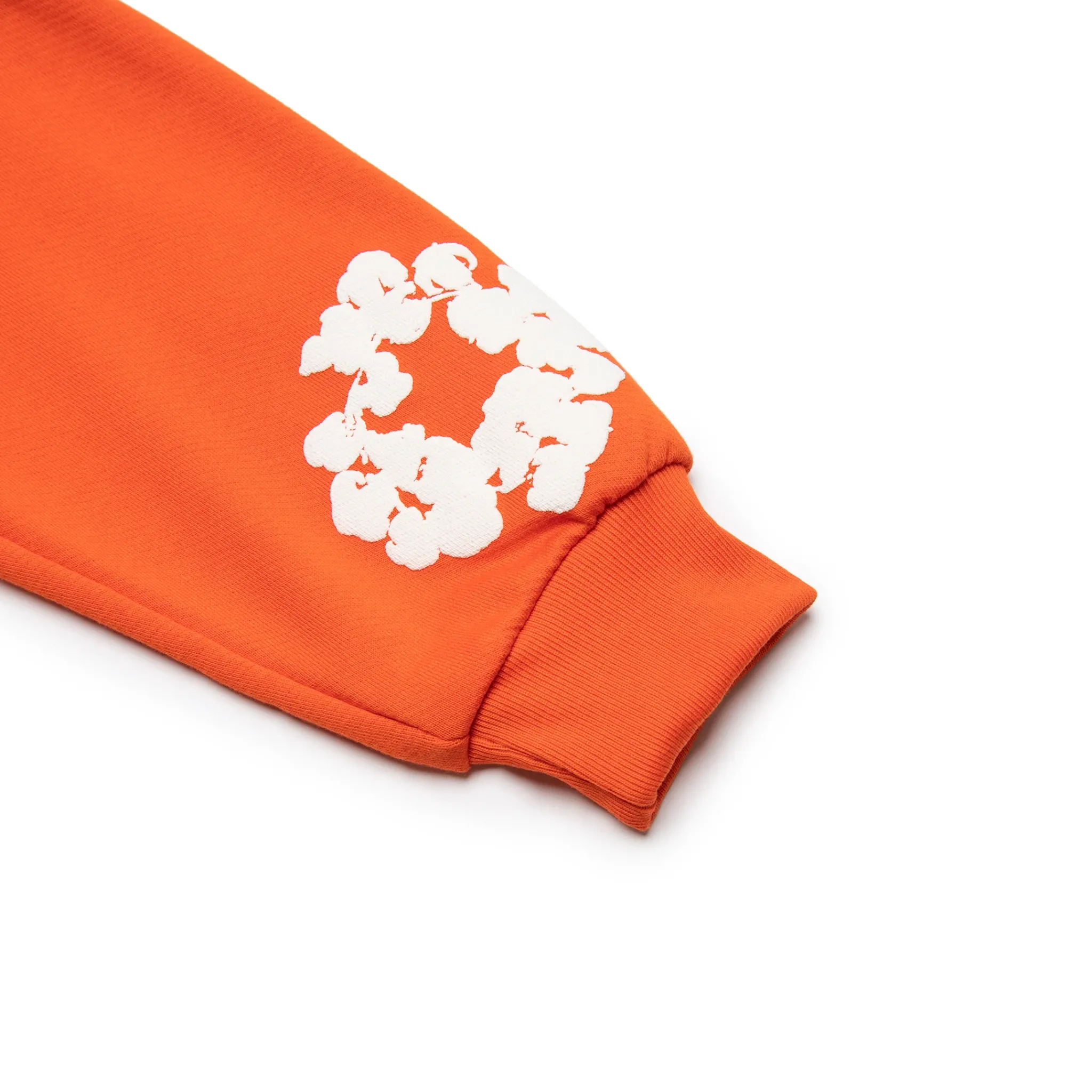 Denim Tears The Cotton Wreath Orange Hoodie< Matching Sets|Sweatshirts & Hoodies