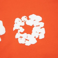 Denim Tears The Cotton Wreath Orange Hoodie< Matching Sets|Sweatshirts & Hoodies