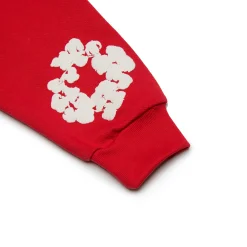 Denim Tears The Cotton Wreath Red Hoodie< Matching Sets|Sweatshirts & Hoodies