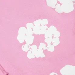 Denim Tears The Cotton Wreath Pink Shorts< Shorts