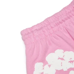 Denim Tears The Cotton Wreath Pink Shorts< Shorts