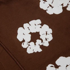 Denim Tears The Cotton Wreath Brown Shorts< Shorts