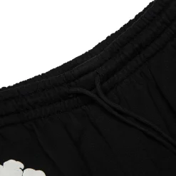 Denim Tears The Cotton Wreath Black Shorts< Shorts