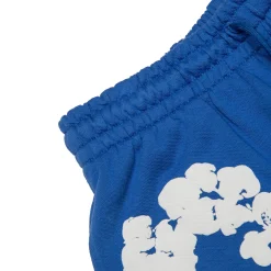 Denim Tears The Cotton Wreath Royal Blue Shorts< Shorts