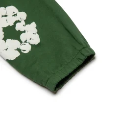 Denim Tears The Cotton Wreath Green Sweatpants< Bottoms|Matching Sets