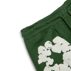 Denim Tears The Cotton Wreath Green Sweatpants< Bottoms|Matching Sets