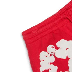 Denim Tears The Cotton Wreath Red Sweatpants< Bottoms|Matching Sets