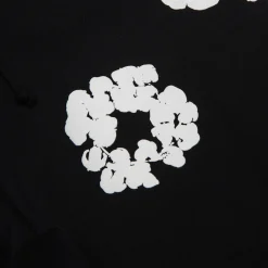 Denim Tears The Cotton Wreath Black Sweatpants< Bottoms|Matching Sets