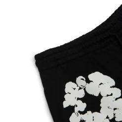 Denim Tears The Cotton Wreath Black Sweatpants< Bottoms|Matching Sets