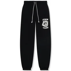 Denim Tears University Black Sweatpants< Bottoms|Sweatpants