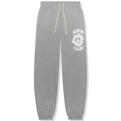 Denim Tears University Grey Sweatpants< Bottoms|Sweatpants