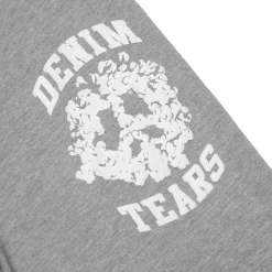 Denim Tears University Grey Sweatpants< Bottoms|Sweatpants